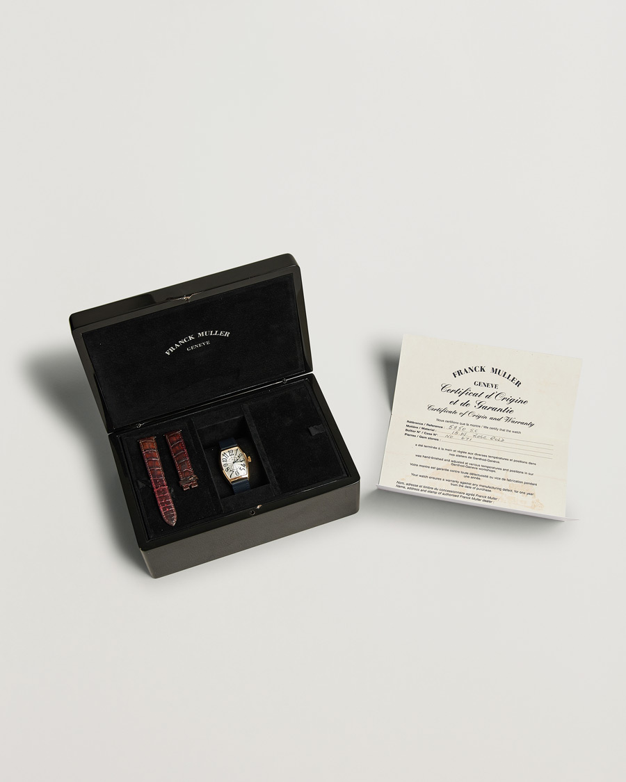 Heren | Franck Mueller Pre-Owned Franck Mueller 5850 SC Gold | Franck Mueller Pre-Owned | Franck Mueller 5850 SC Gold