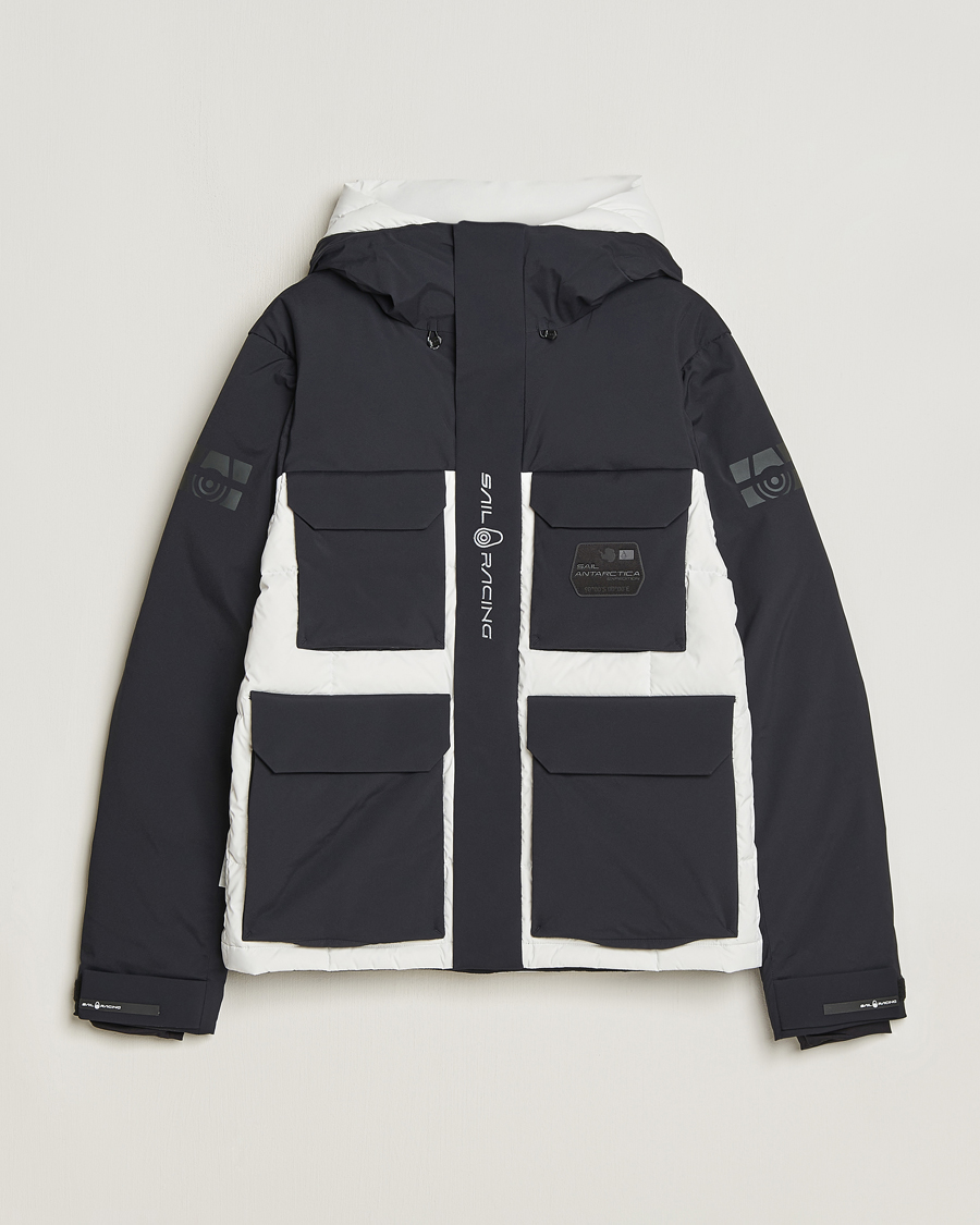Homme | Manteaux Et Vestes | Sail Racing | Glacier Gore-Tex Down Hooded Jacket Spray White
