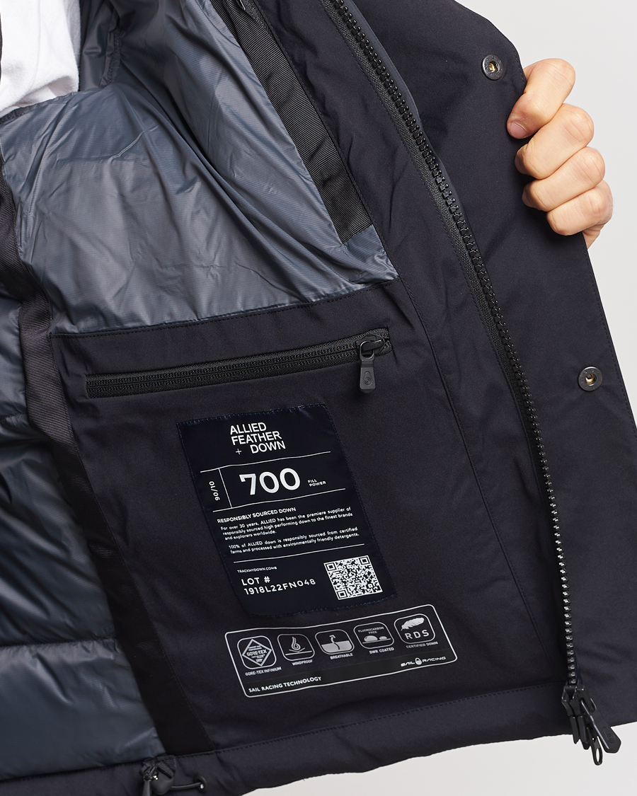 Homme | Manteaux Et Vestes | Sail Racing | Glacier Gore-Tex Down Hooded Jacket Carbon