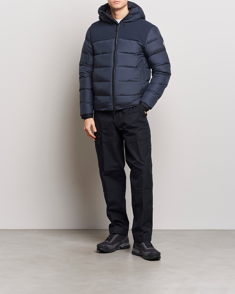 Homme | Manteaux Et Vestes | Sail Racing | Merino Cloud Hooded Down Jacket Dark Navy