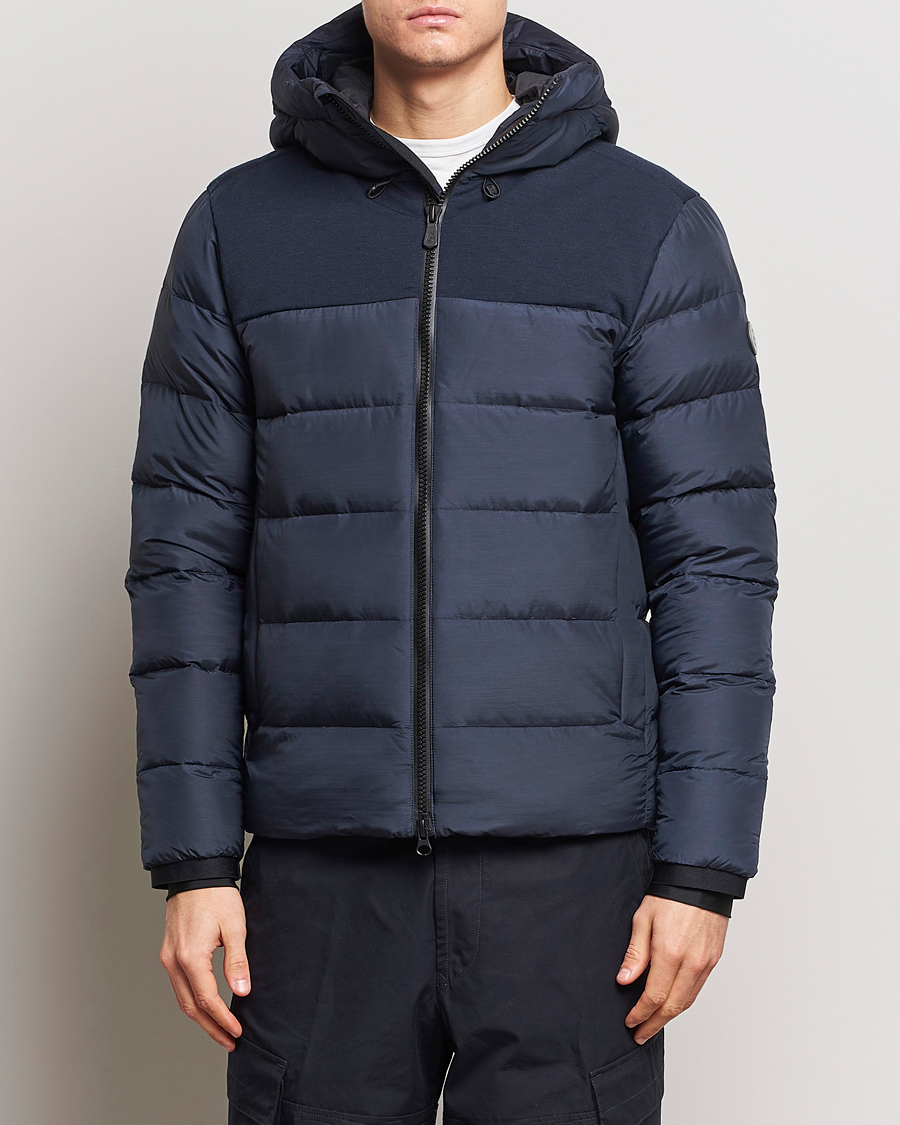 Homme | Manteaux Et Vestes | Sail Racing | Merino Cloud Hooded Down Jacket Dark Navy