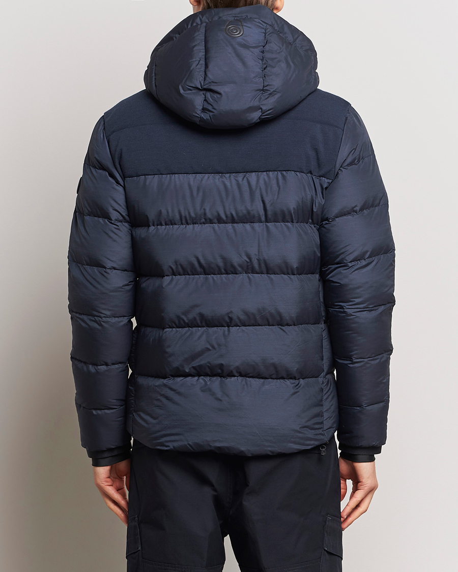 Homme | Manteaux Et Vestes | Sail Racing | Merino Cloud Hooded Down Jacket Dark Navy