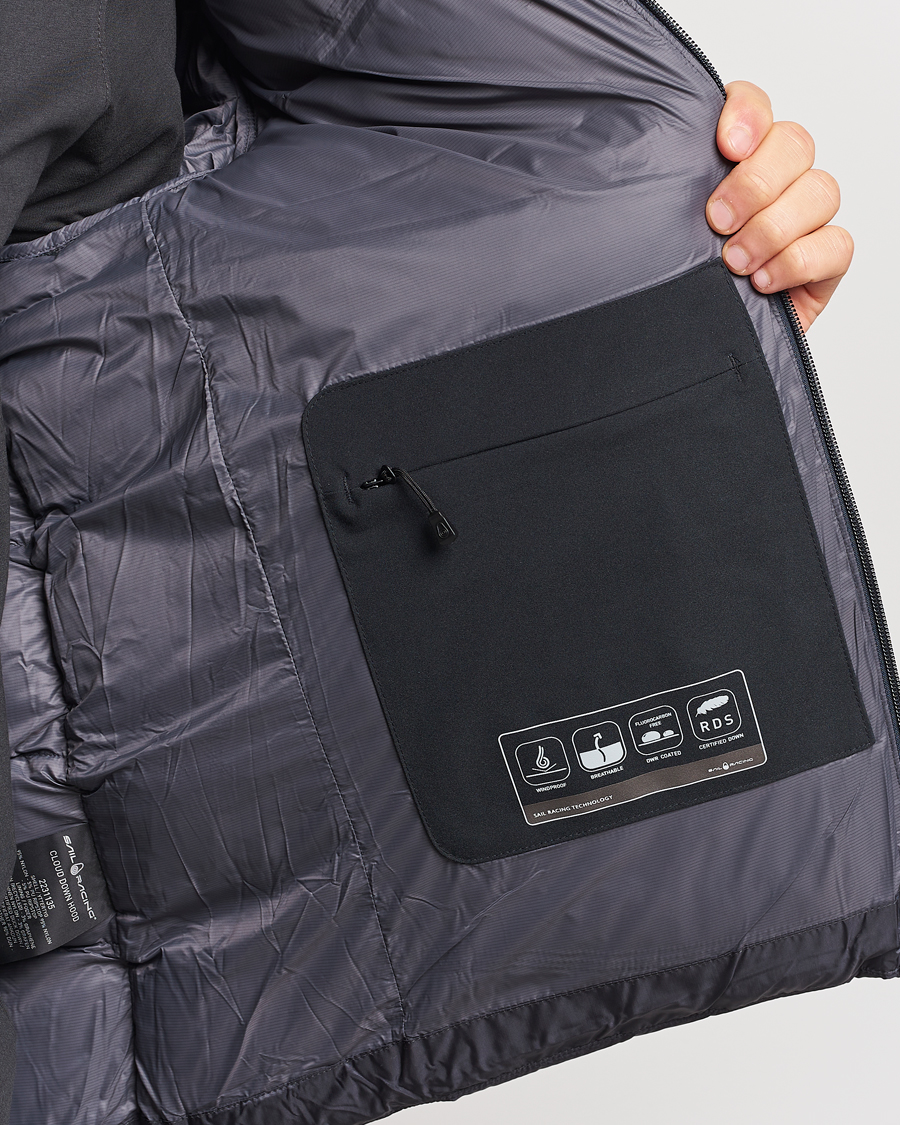Homme | Manteaux Et Vestes | Sail Racing | Cloud Hooded Down Jacket Dark Steel Blue