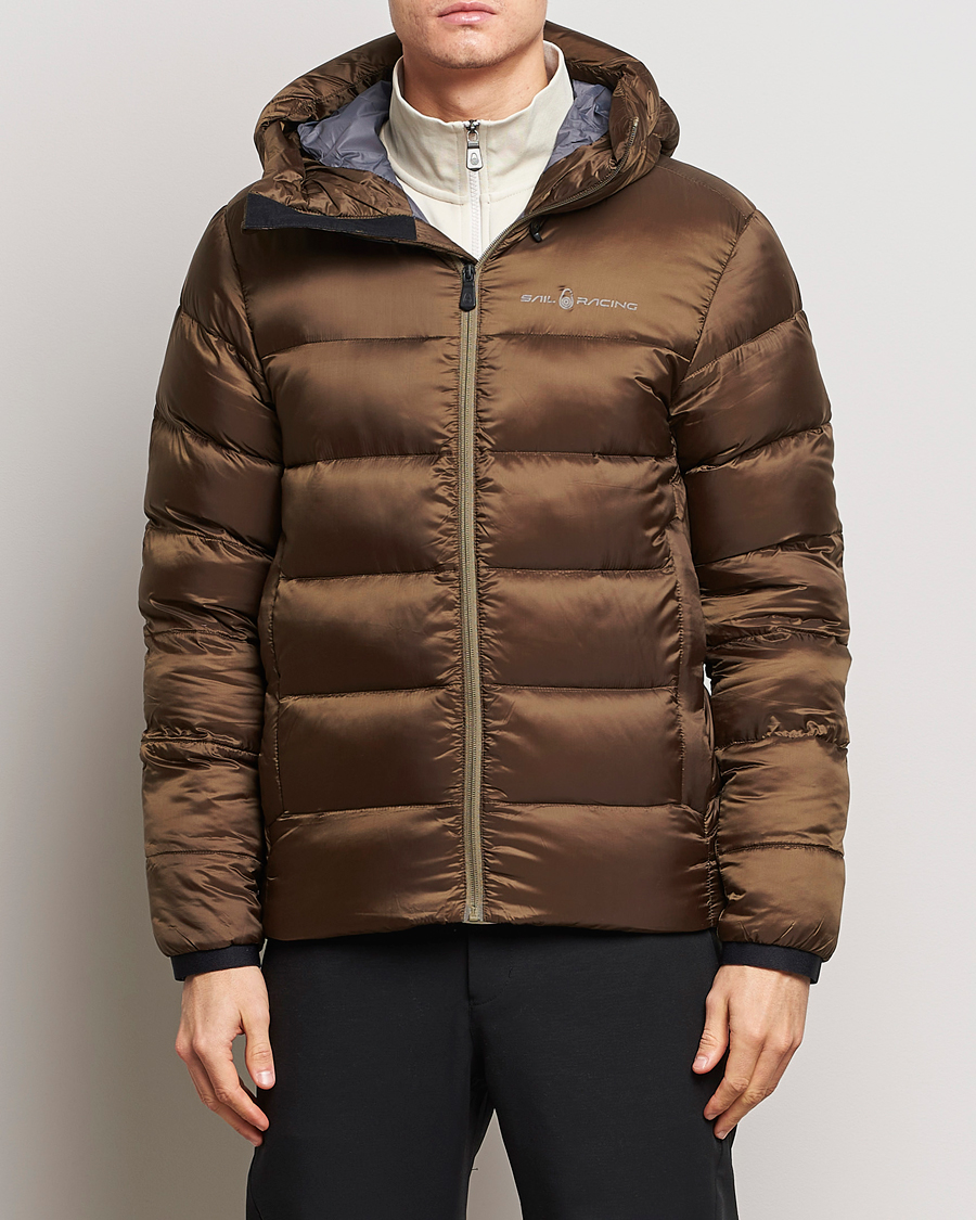 Homme | Manteaux Et Vestes | Sail Racing | Cloud Down Hooded Jacket Dusty Green