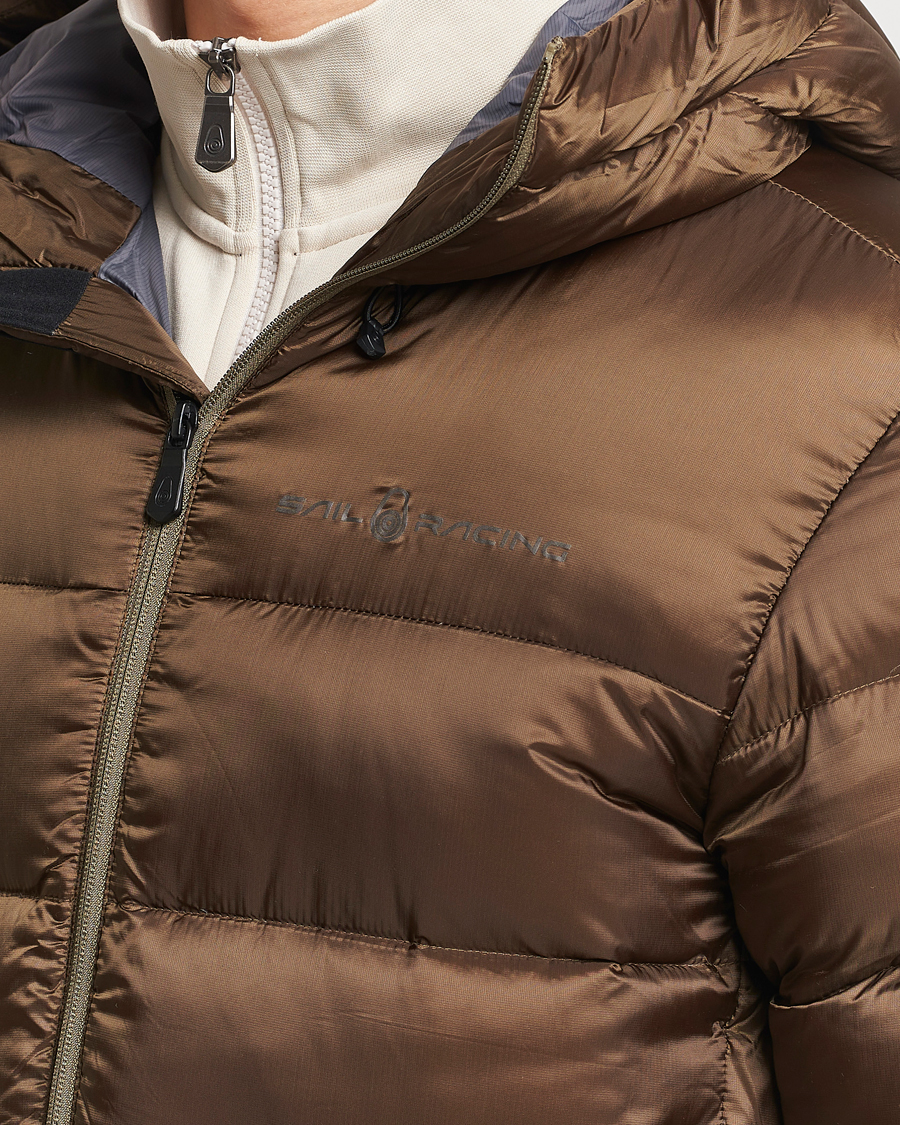 Homme | Manteaux Et Vestes | Sail Racing | Cloud Down Hooded Jacket Dusty Green