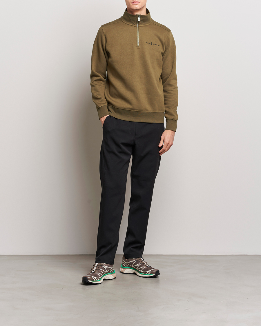 Homme | Pulls Et Tricots | Sail Racing | Bowman Half Zip Dusty Green
