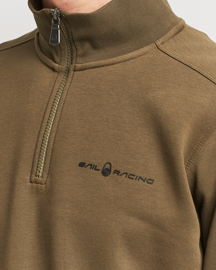 Homme | Pulls Et Tricots | Sail Racing | Bowman Half Zip Dusty Green