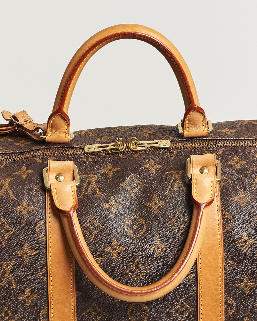 Homme | Louis Vuitton Pre-Owned Keepall 50 Bag Monogram | Louis Vuitton Pre-Owned | Keepall 50 Bag Monogram