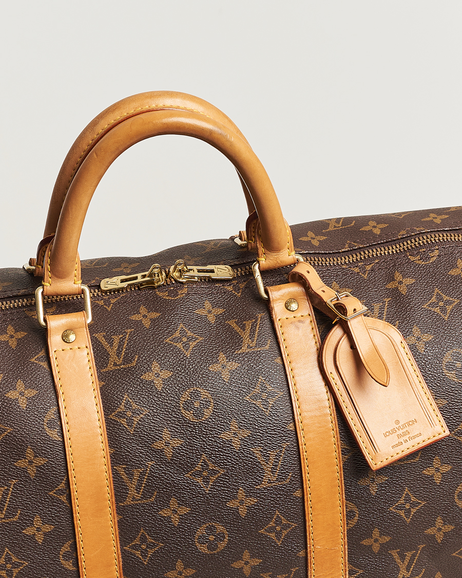 Homme | Louis Vuitton Pre-Owned Keepall 50 Bag Monogram | Louis Vuitton Pre-Owned | Keepall 50 Bag Monogram