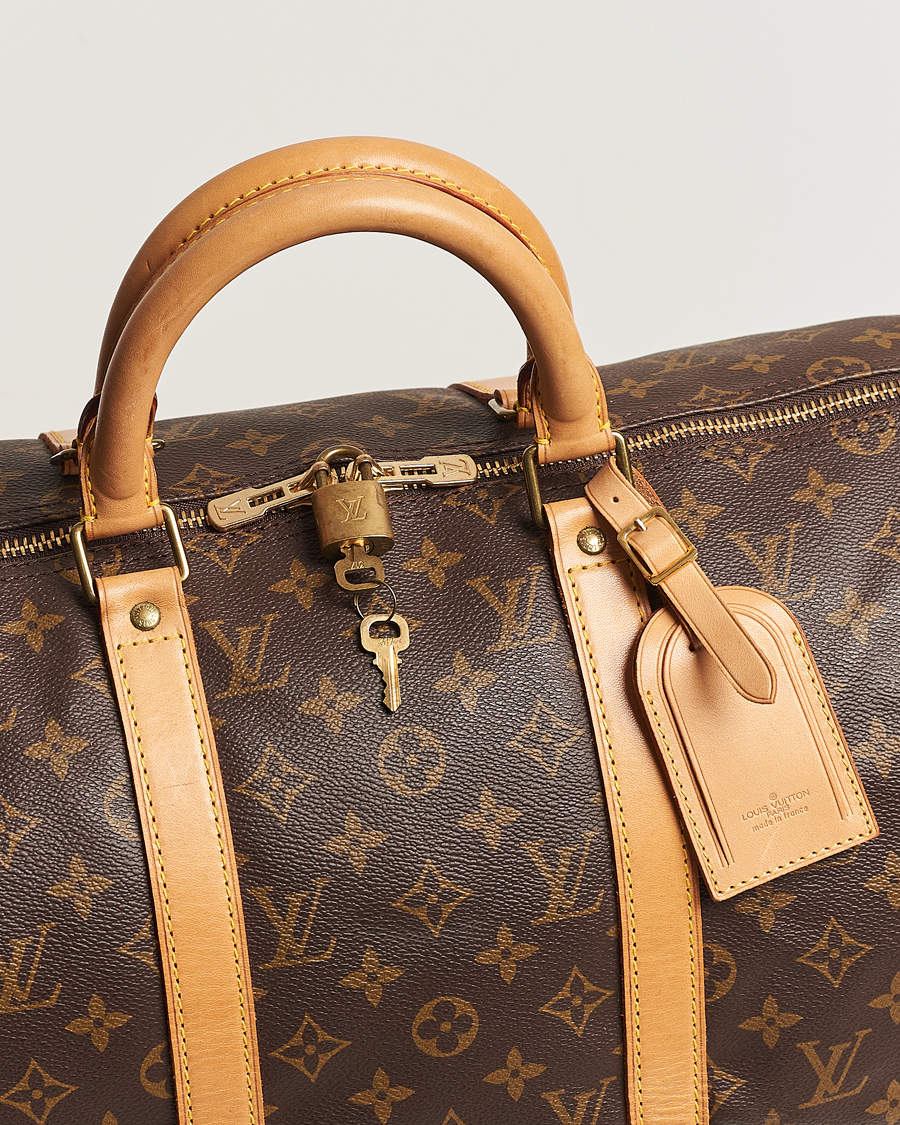 Homme | Louis Vuitton Pre-Owned Keepall 50 Bag Monogram | Louis Vuitton Pre-Owned | Keepall 50 Bag Monogram