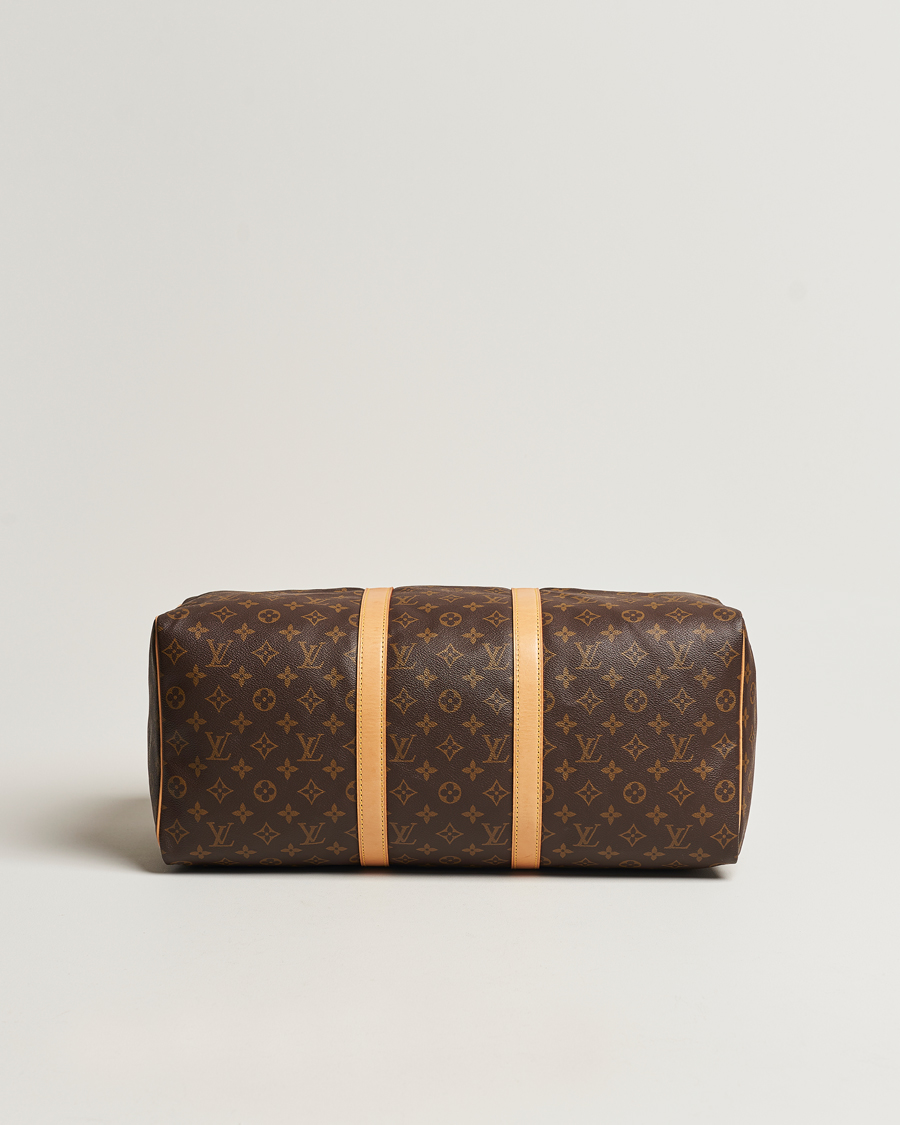 Homme | Louis Vuitton Pre-Owned Keepall 50 Bag Monogram | Louis Vuitton Pre-Owned | Keepall 50 Bag Monogram