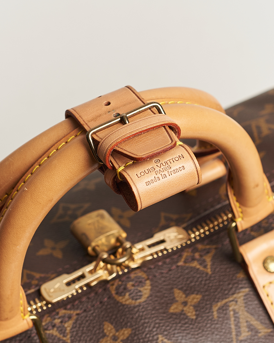 Homme | Louis Vuitton Pre-Owned Keepall 50 Bag Monogram | Louis Vuitton Pre-Owned | Keepall 50 Bag Monogram