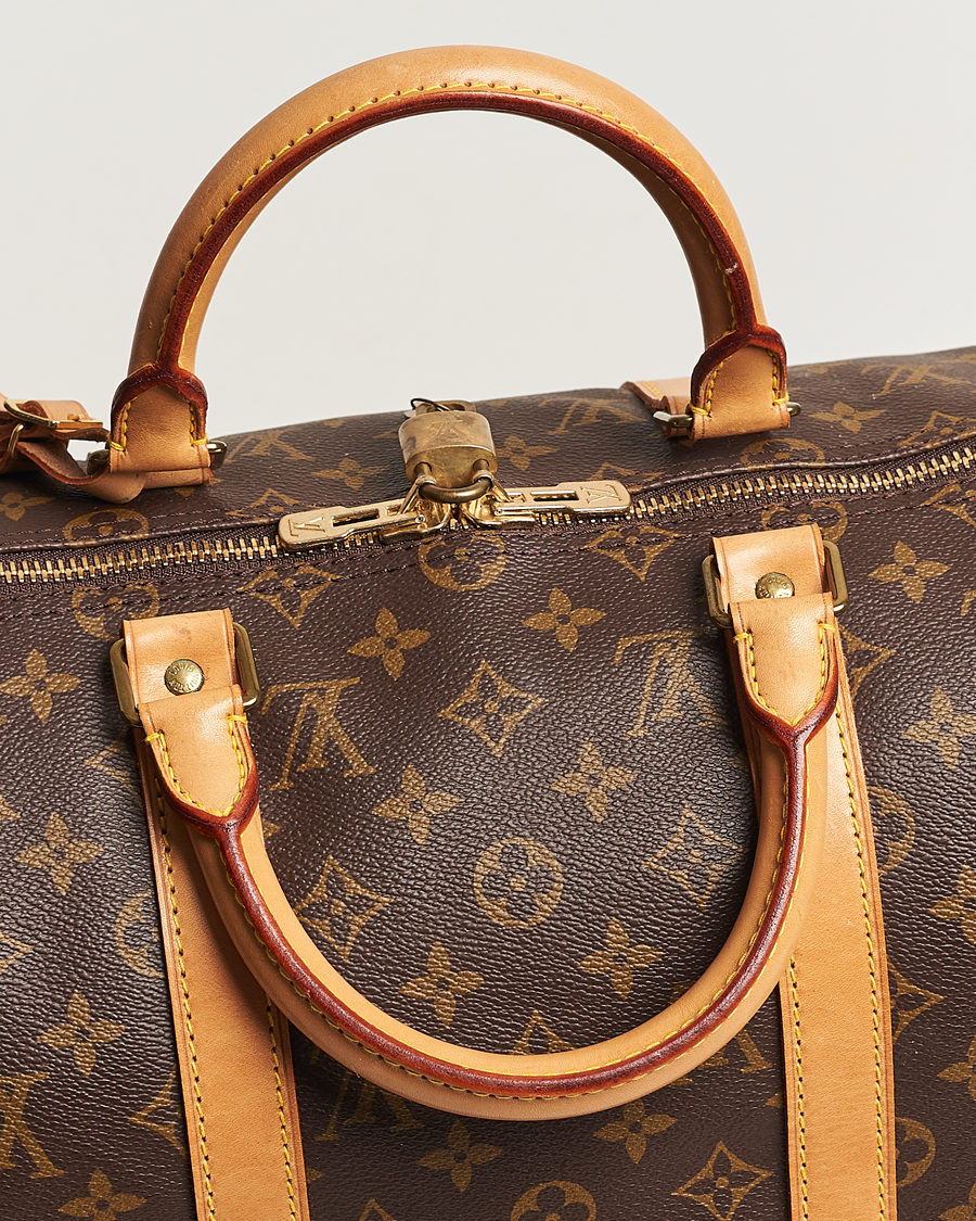 Homme | Louis Vuitton Pre-Owned Keepall 50 Bag Monogram | Louis Vuitton Pre-Owned | Keepall 50 Bag Monogram