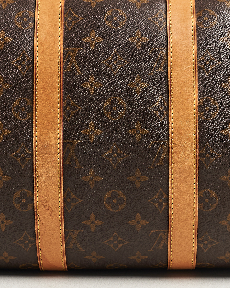 Homme | Louis Vuitton Pre-Owned Keepall 45 Bag Monogram | Louis Vuitton Pre-Owned | Keepall 45 Bag Monogram