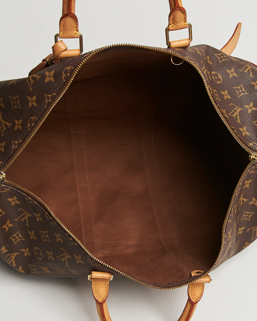 Homme | Louis Vuitton Pre-Owned Keepall Bandoulière 50 Monogram | Louis Vuitton Pre-Owned | Keepall Bandoulière 50 Monogram