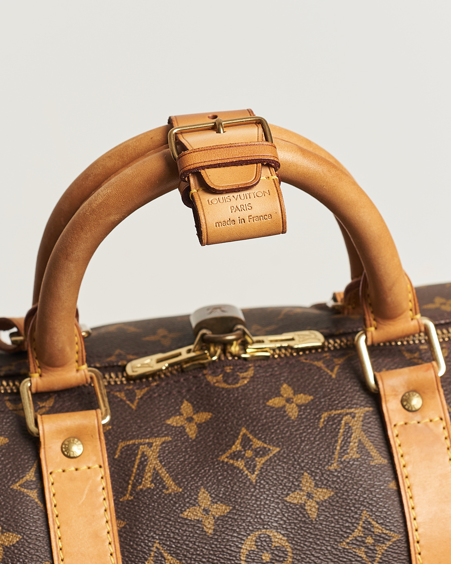Homme | Louis Vuitton Pre-Owned Keepall Bandoulière 50 Monogram | Louis Vuitton Pre-Owned | Keepall Bandoulière 50 Monogram