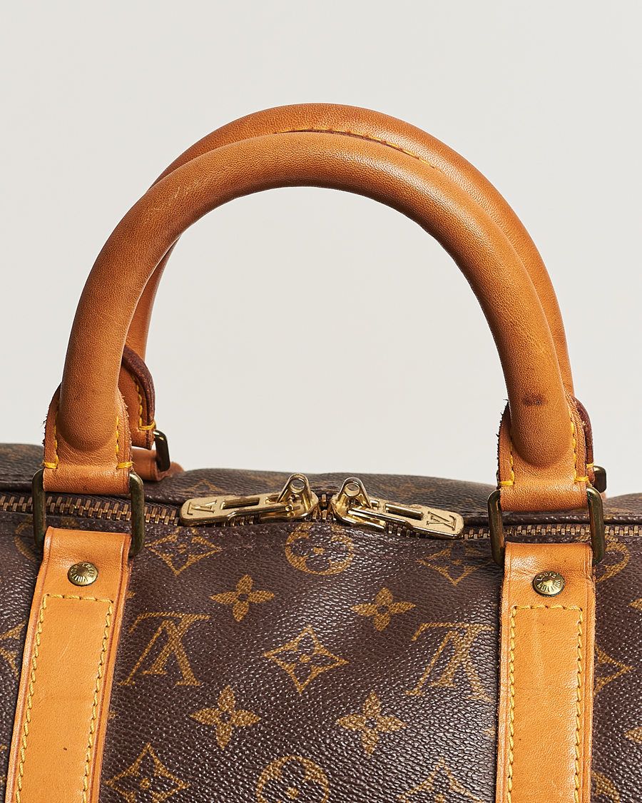 Homme | Louis Vuitton Pre-Owned Keepall Bandoulière 50 Monogram | Louis Vuitton Pre-Owned | Keepall Bandoulière 50 Monogram