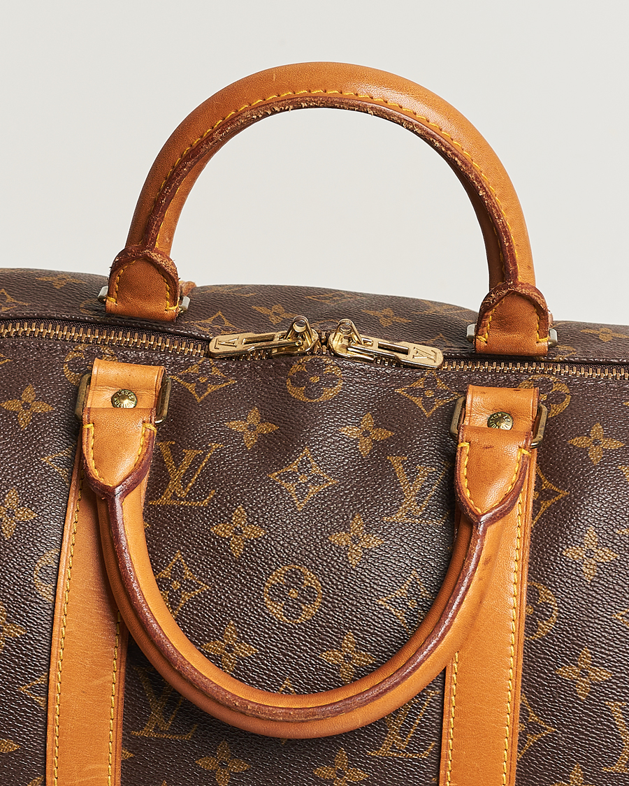 Homme | Louis Vuitton Pre-Owned Keepall Bandoulière 50 Monogram | Louis Vuitton Pre-Owned | Keepall Bandoulière 50 Monogram