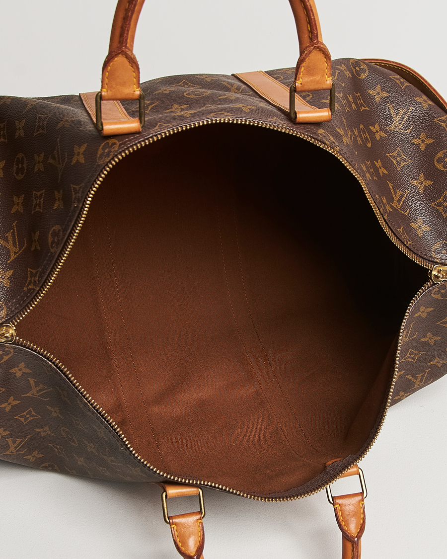Homme | Louis Vuitton Pre-Owned Keepall Bandoulière 50 Monogram | Louis Vuitton Pre-Owned | Keepall Bandoulière 50 Monogram