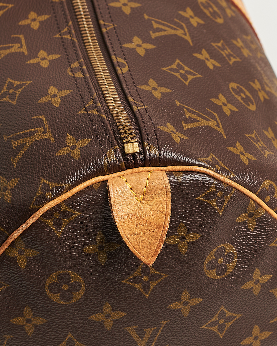 Homme | Louis Vuitton Pre-Owned Keepall 55 Bag Monogram | Louis Vuitton Pre-Owned | Keepall 55 Bag Monogram