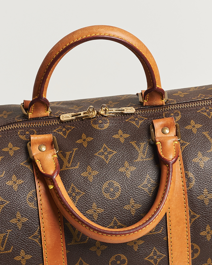Homme | Louis Vuitton Pre-Owned Keepall 50 Bag Monogram | Louis Vuitton Pre-Owned | Keepall 50 Bag Monogram