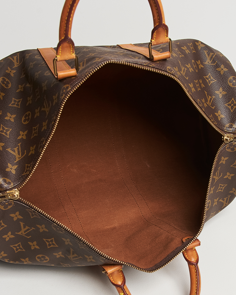 Homme | Louis Vuitton Pre-Owned Keepall 50 Bag Monogram | Louis Vuitton Pre-Owned | Keepall 50 Bag Monogram