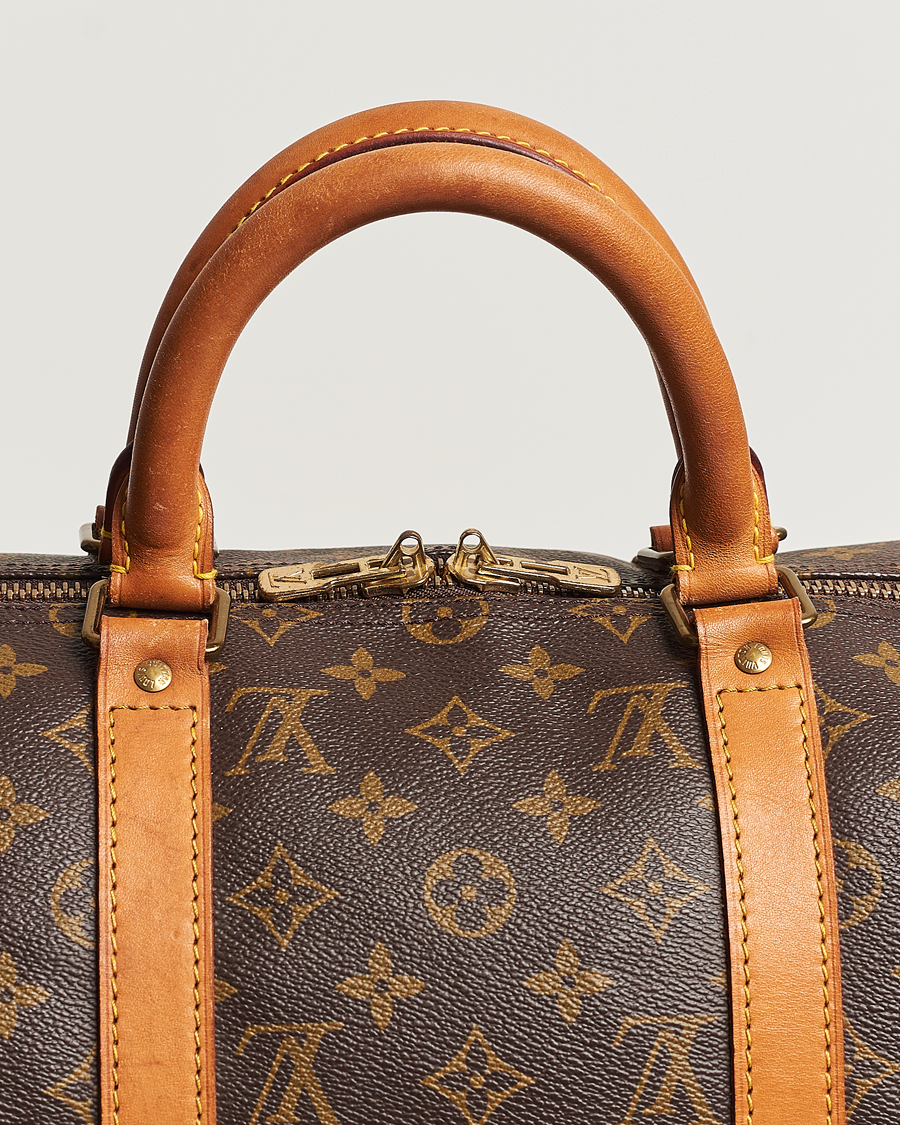 Homme | Louis Vuitton Pre-Owned Keepall 50 Bag Monogram | Louis Vuitton Pre-Owned | Keepall 50 Bag Monogram