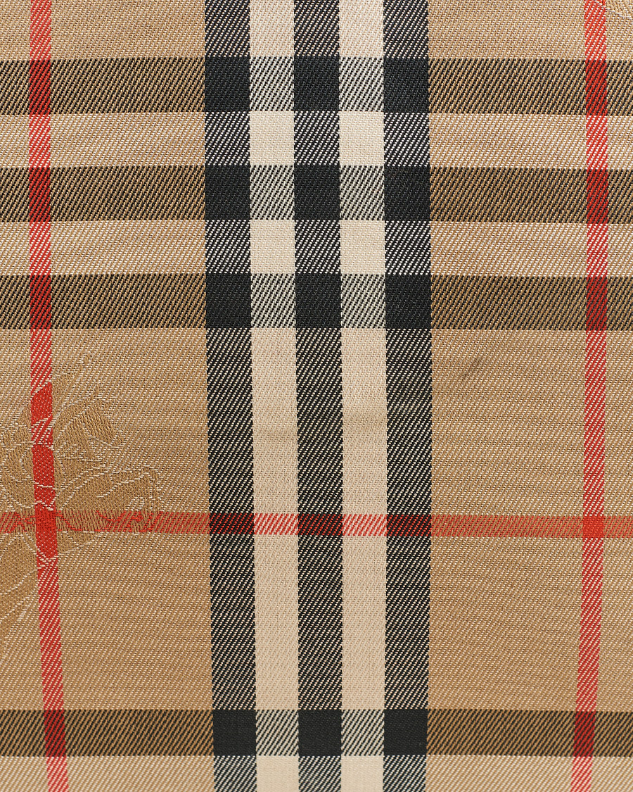 Homme | Burberry Pre-Owned Duffle Bag Haymarket Check | Burberry Pre-Owned | Duffle Bag Haymarket Check