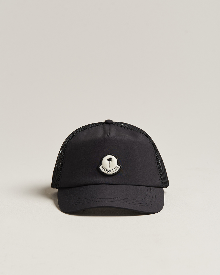 Homme | Moncler Genius Logo Baseball Cap Black | Moncler Genius | Logo Baseball Cap Black