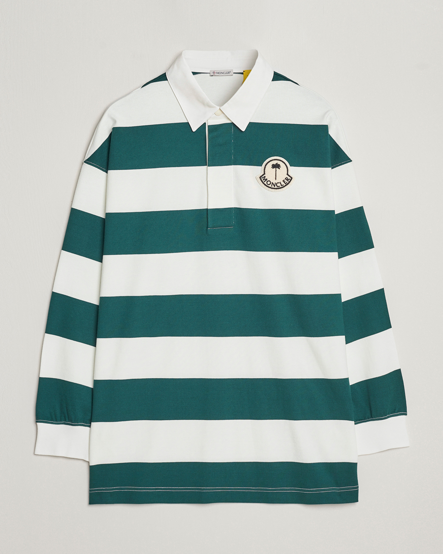 Homme | Pulls Et Tricots | Moncler Genius | Long Sleeve Rugby White/Green
