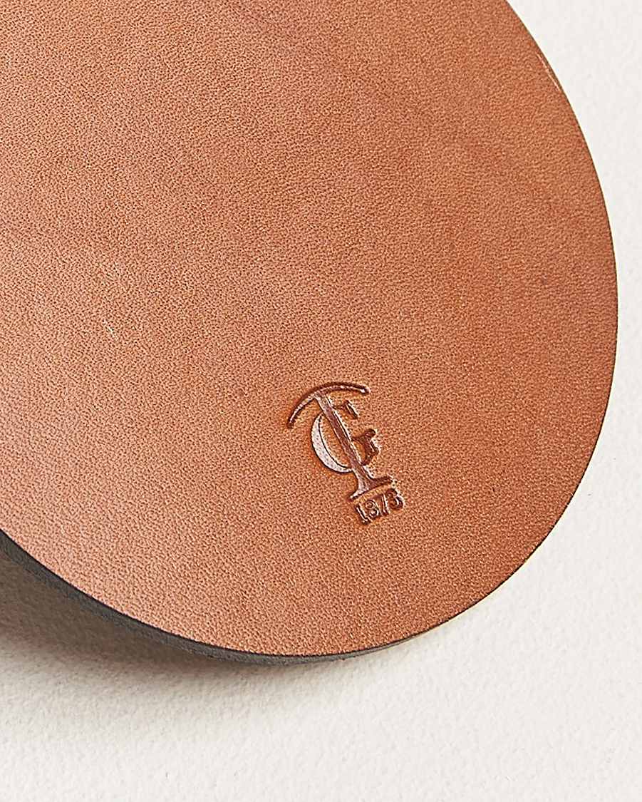 Heren | Thuis | Tärnsjö Garveri | Leather Coaster Set 006 Light Brown
