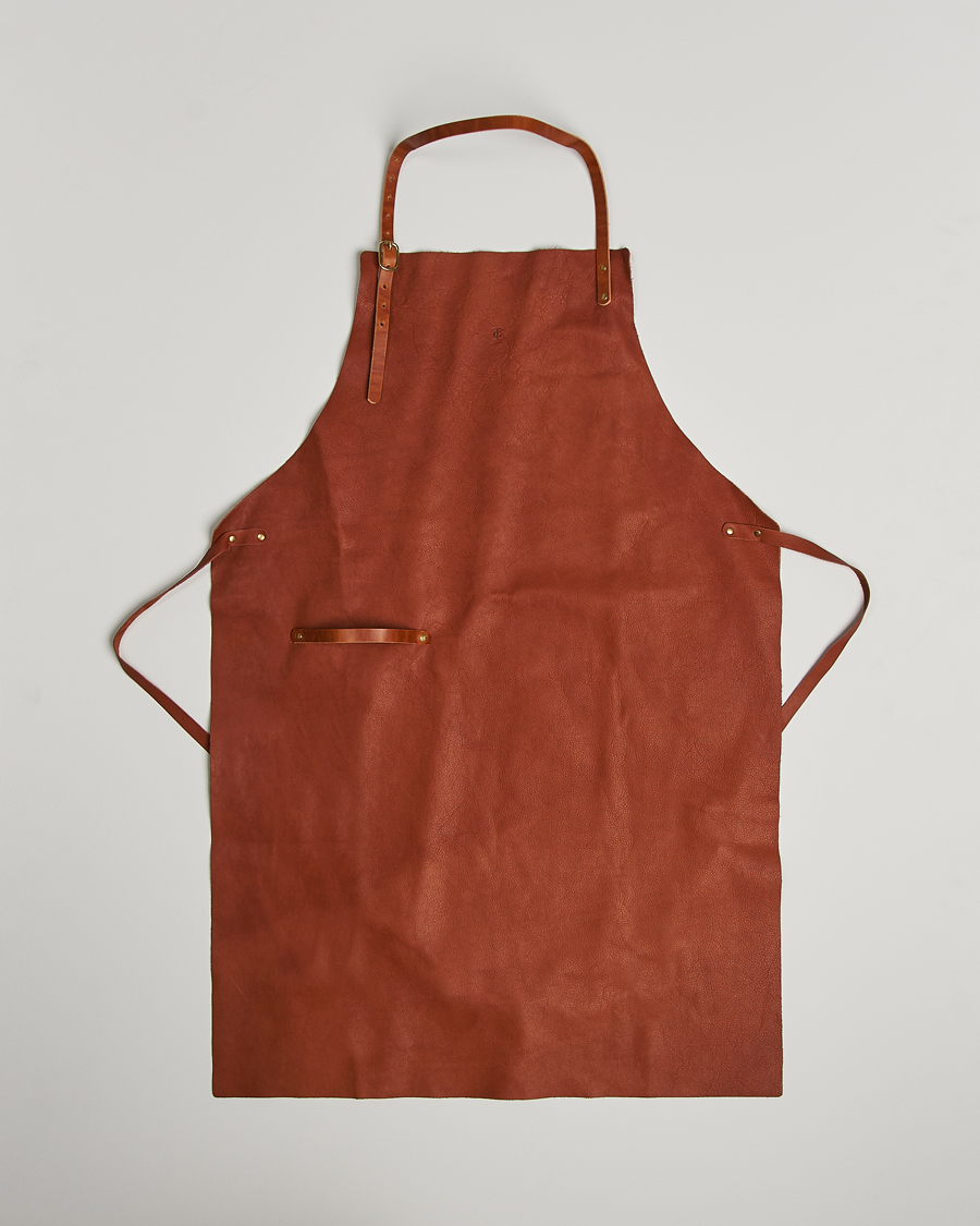 Homme | Pour La Maison | Tärnsjö Garveri | Leather Apron 012 Light Brown