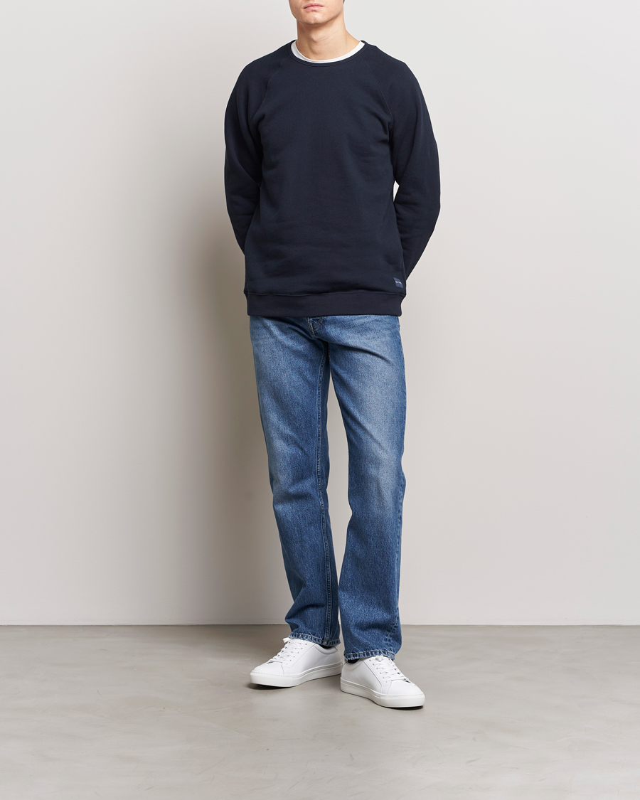 Homme | Pulls Et Tricots | Paul Smith | Artist Rib Crew Neck Sweatshirt Navy