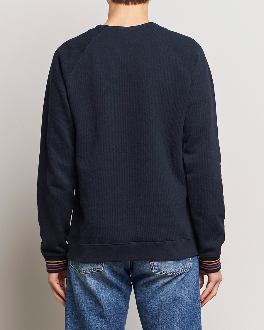 Homme | Pulls Et Tricots | Paul Smith | Artist Rib Crew Neck Sweatshirt Navy