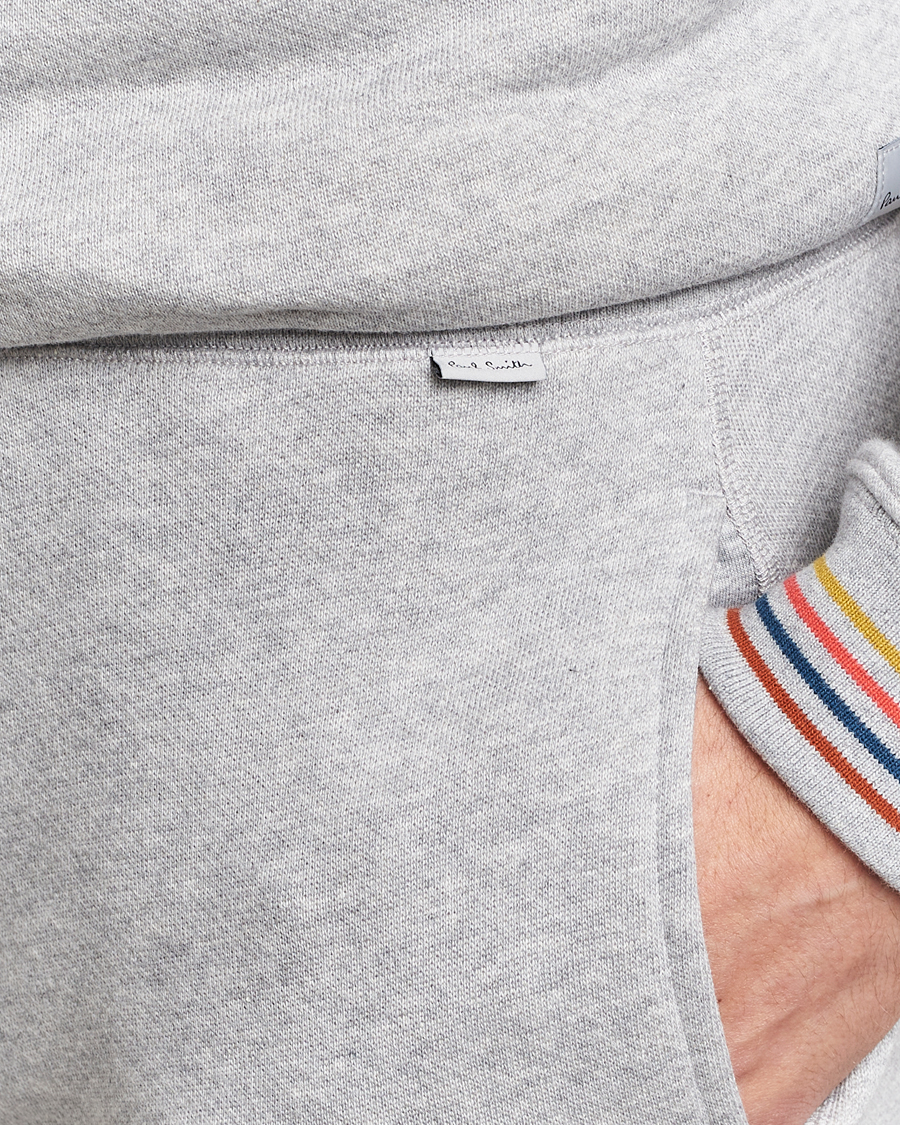 Heren | Broeken | Paul Smith | Artist Rib Sweatpants Grey Melange