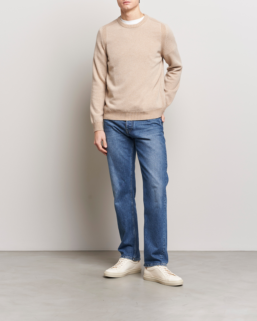 Heren | Truien | Paul Smith | Lambswool Crew Neck Sweater Beige Melange