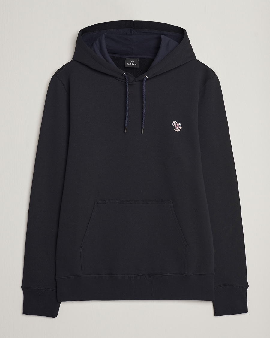 Heren | Truien | PS Paul Smith | Zebra Organic Cotton Hoodie Black