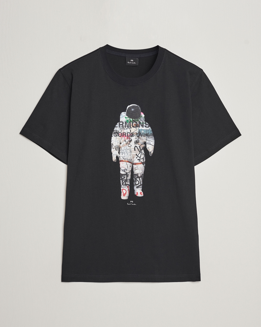 Homme | T-shirts | PS Paul Smith | Astronaut Crew Neck T-Shirt Black