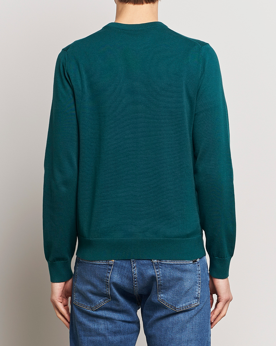 Homme | Pulls Et Tricots | PS Paul Smith | Zebra Cotton Knitted Sweater Dark Green