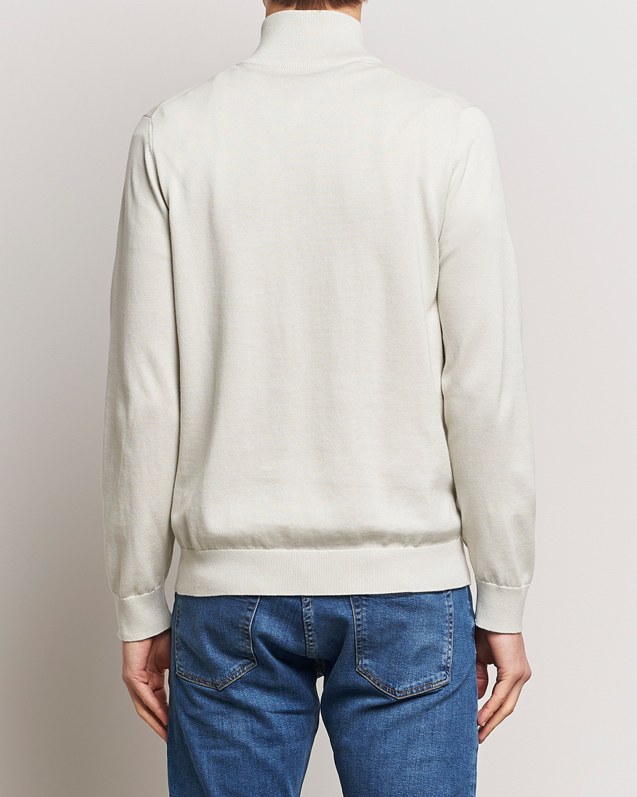 Homme | Pulls Et Tricots | PS Paul Smith | Zebra Cotton Knitted Half Zip Washed Grey