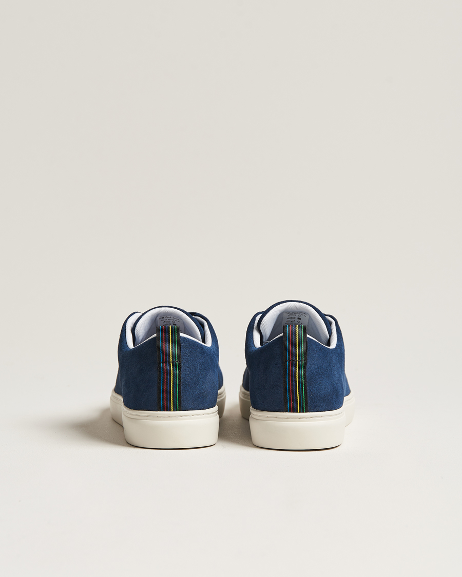 Homme | PS Paul Smith Lee Cap Toe Suede Sneaker Navy | PS Paul Smith | Lee Cap Toe Suede Sneaker Navy