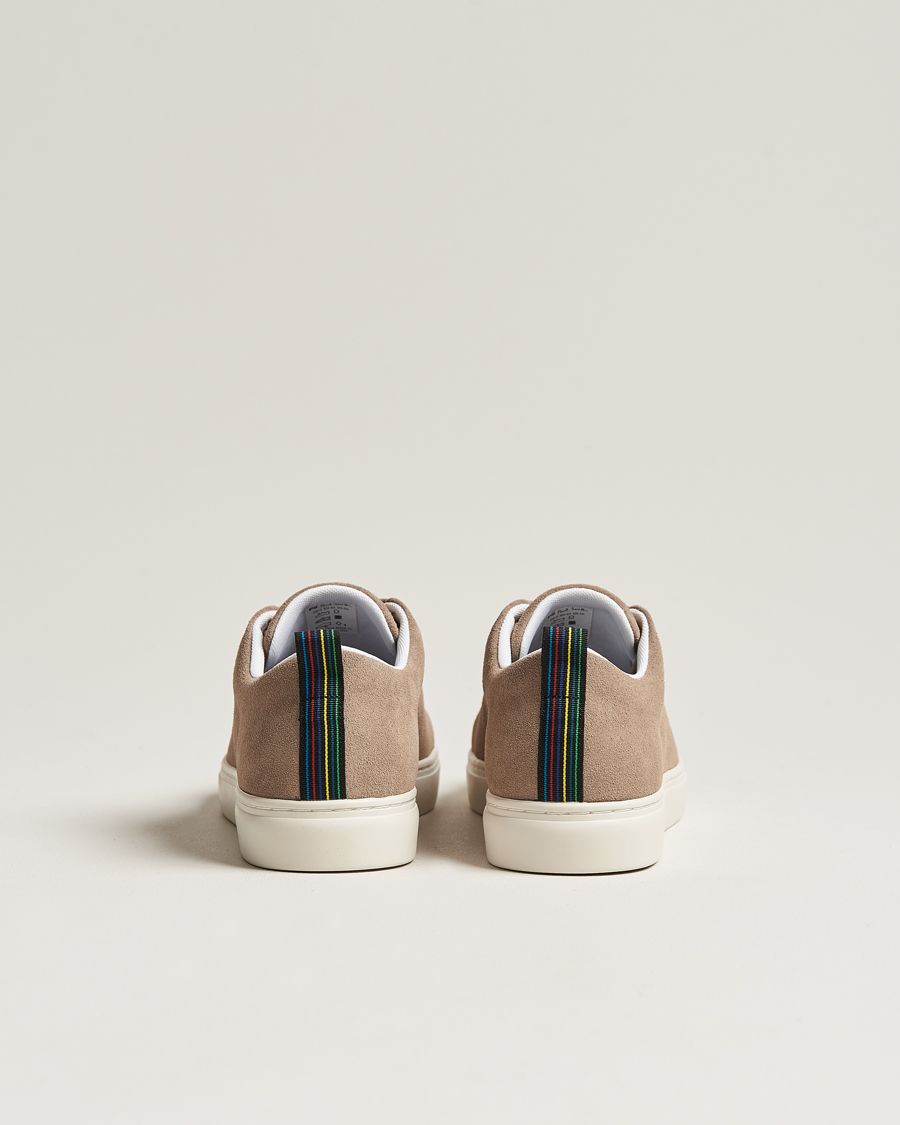 Homme | PS Paul Smith Lee Cap Toe Suede Sneaker Taupe | PS Paul Smith | Lee Cap Toe Suede Sneaker Taupe