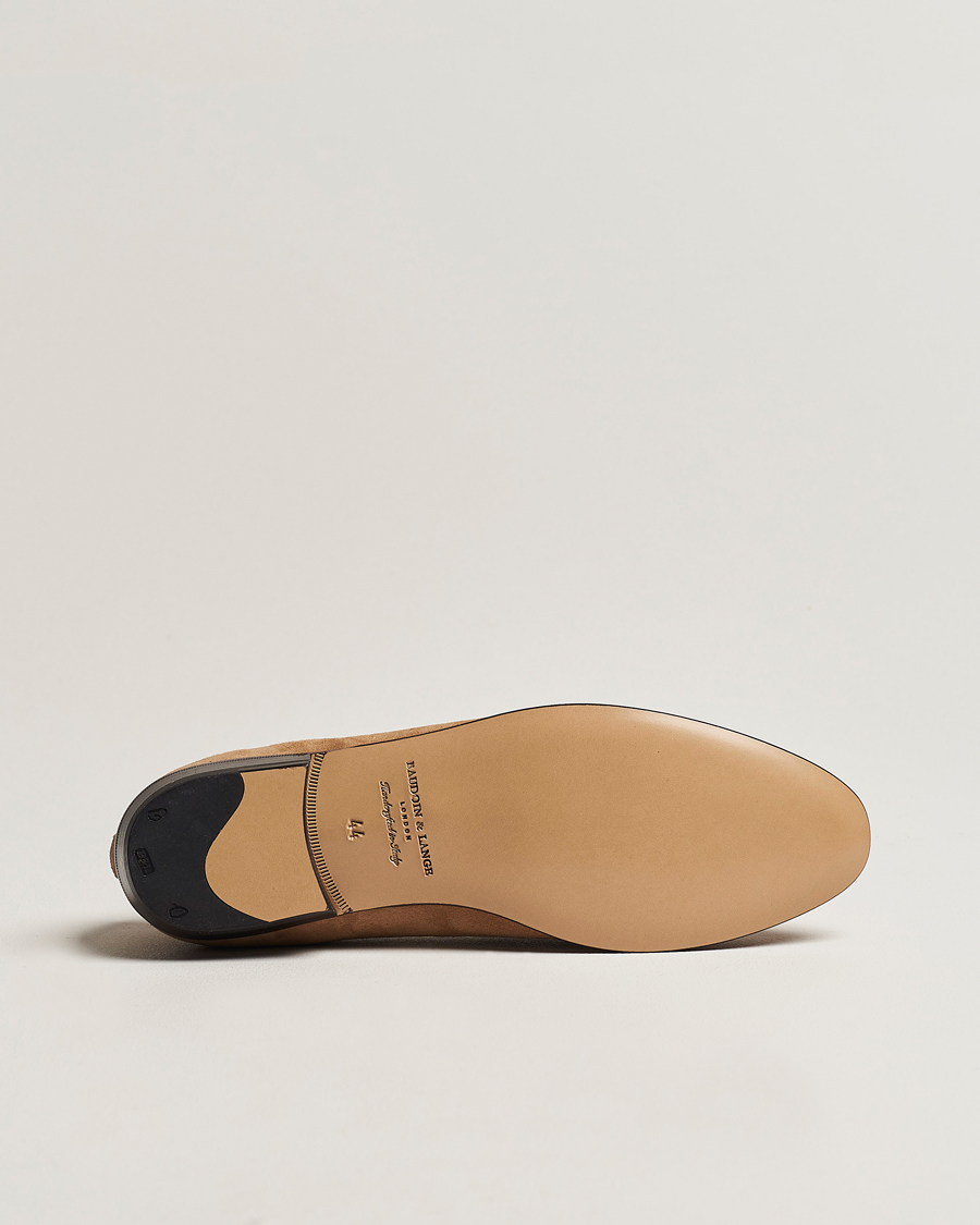Homme | Baudoin & Lange Sagan Classic Loafers Sahara Suede | Baudoin & Lange | Sagan Classic Loafers Sahara Suede