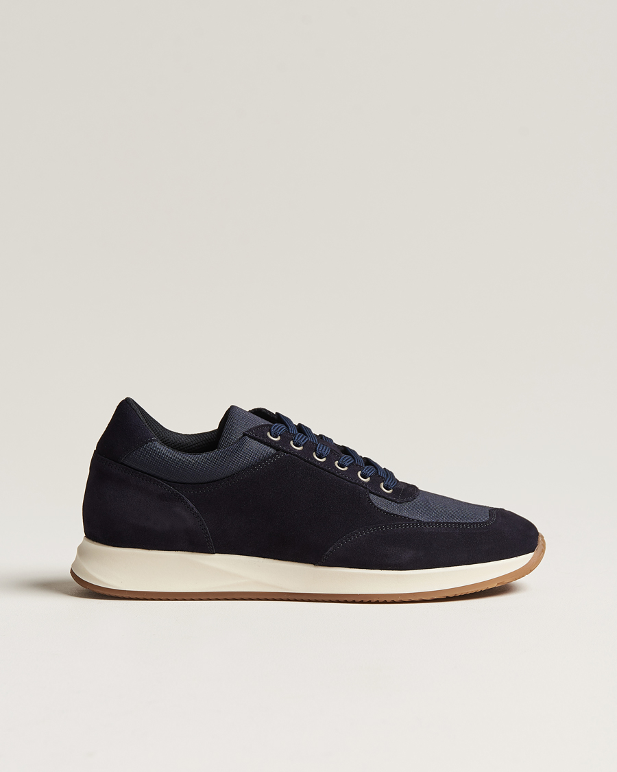 Heren | Sneakers | Myrqvist | Stensund Running Sneaker Navy Suede