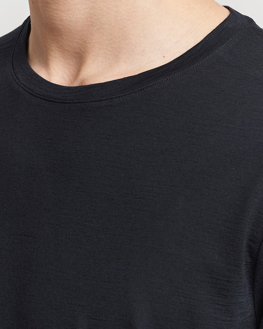 Heren | T-shirts | Houdini | Desoli Merino T-Shirt True Black