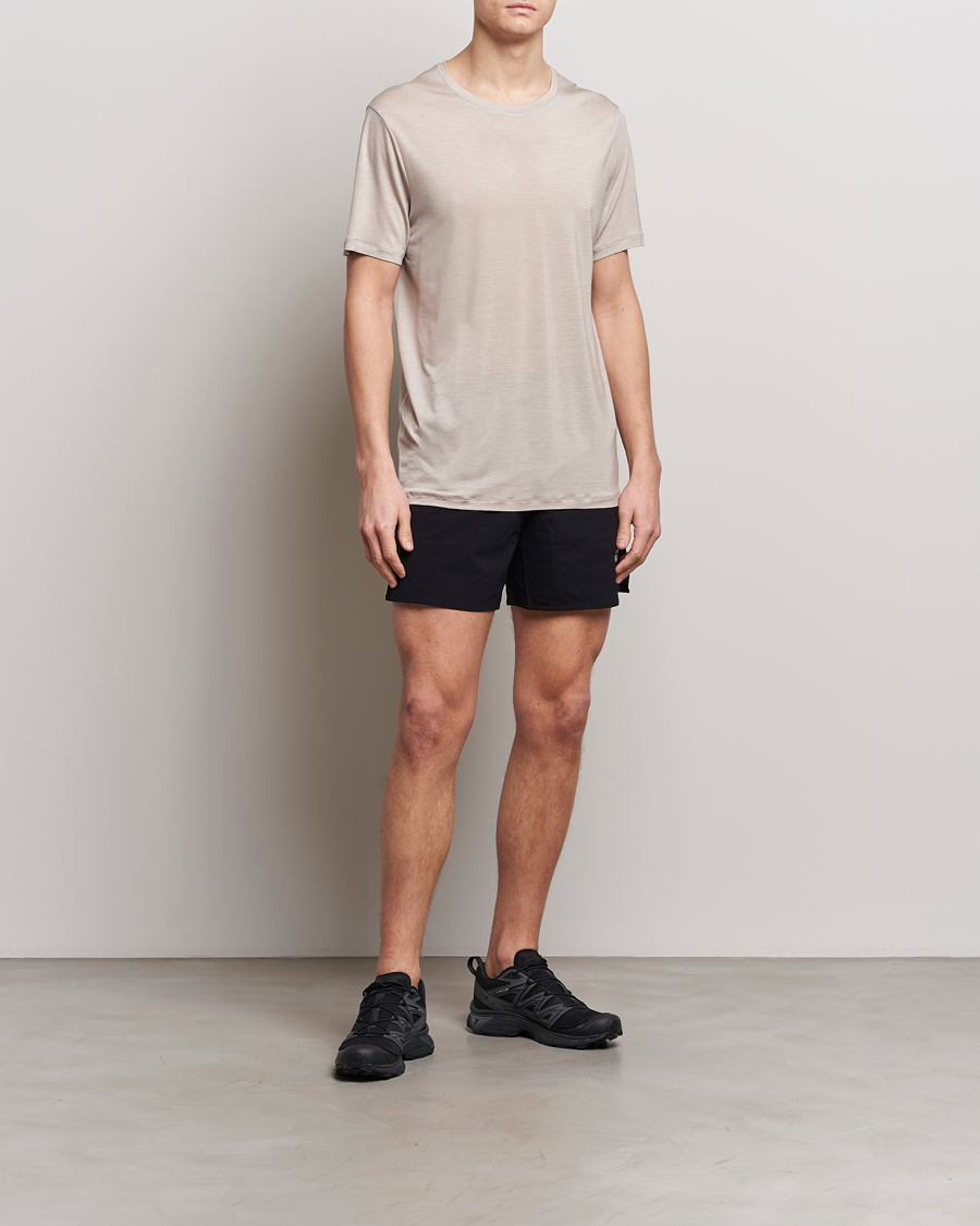 Homme | T-shirts | Houdini | Tree Tencel T-Shirt Sandstorm