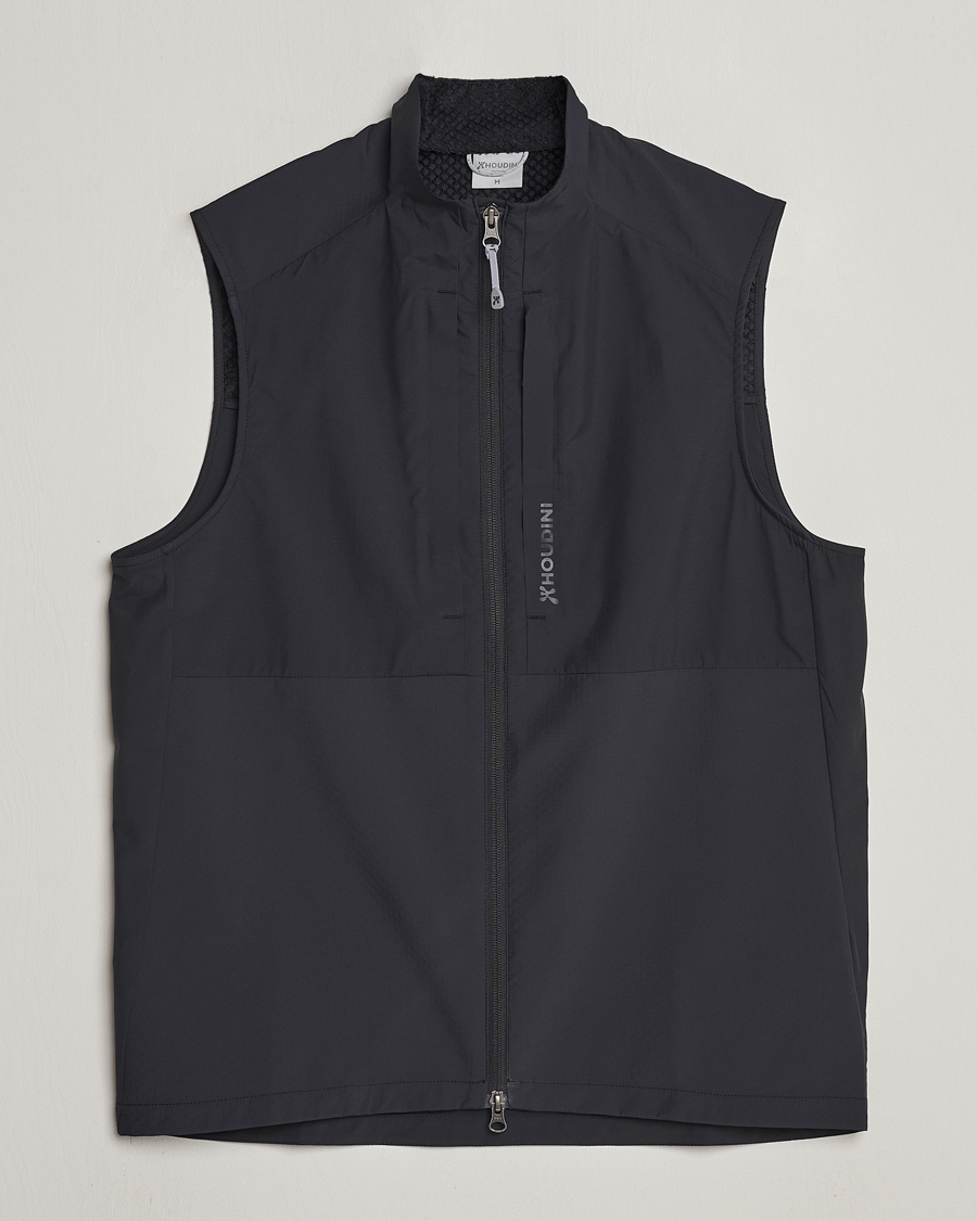 Heren | Truien | Houdini | Pace Hybrid Softshell Vest True Black