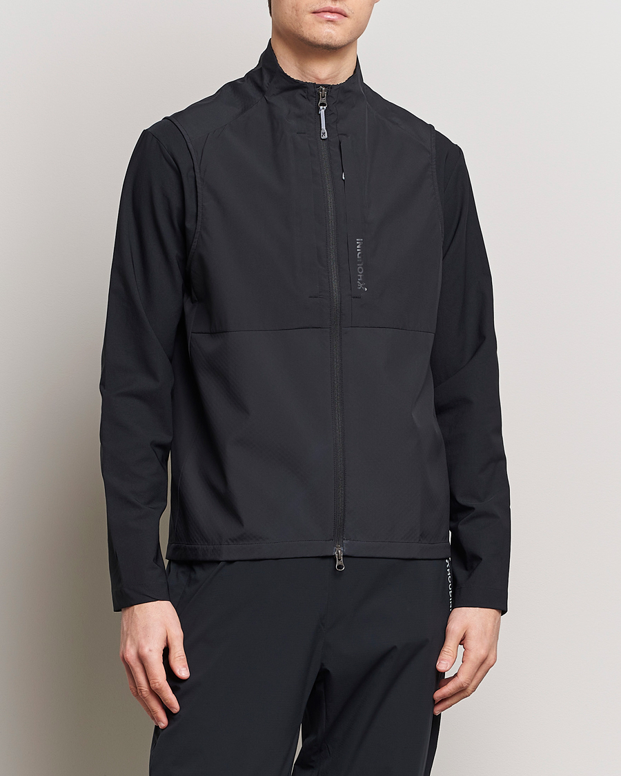 Homme | Pulls Et Tricots | Houdini | Pace Hybrid Softshell Vest True Black