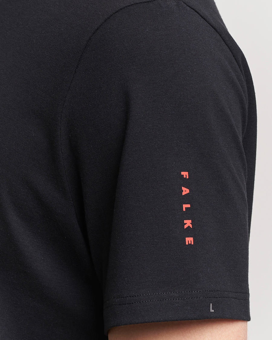 Heren | T-shirts | Falke | Core Running T-Shirt Black