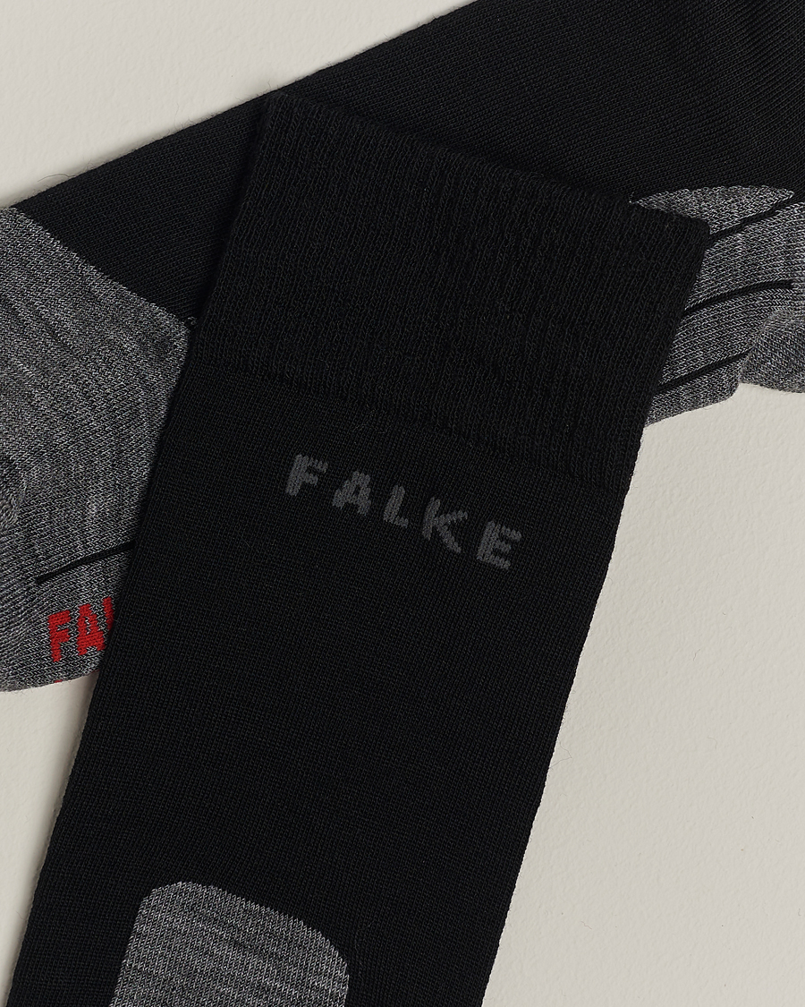 Homme | Sous-Vêtements Et Chaussettes | Falke | TK5 Wander Trekking Socks Black Mix